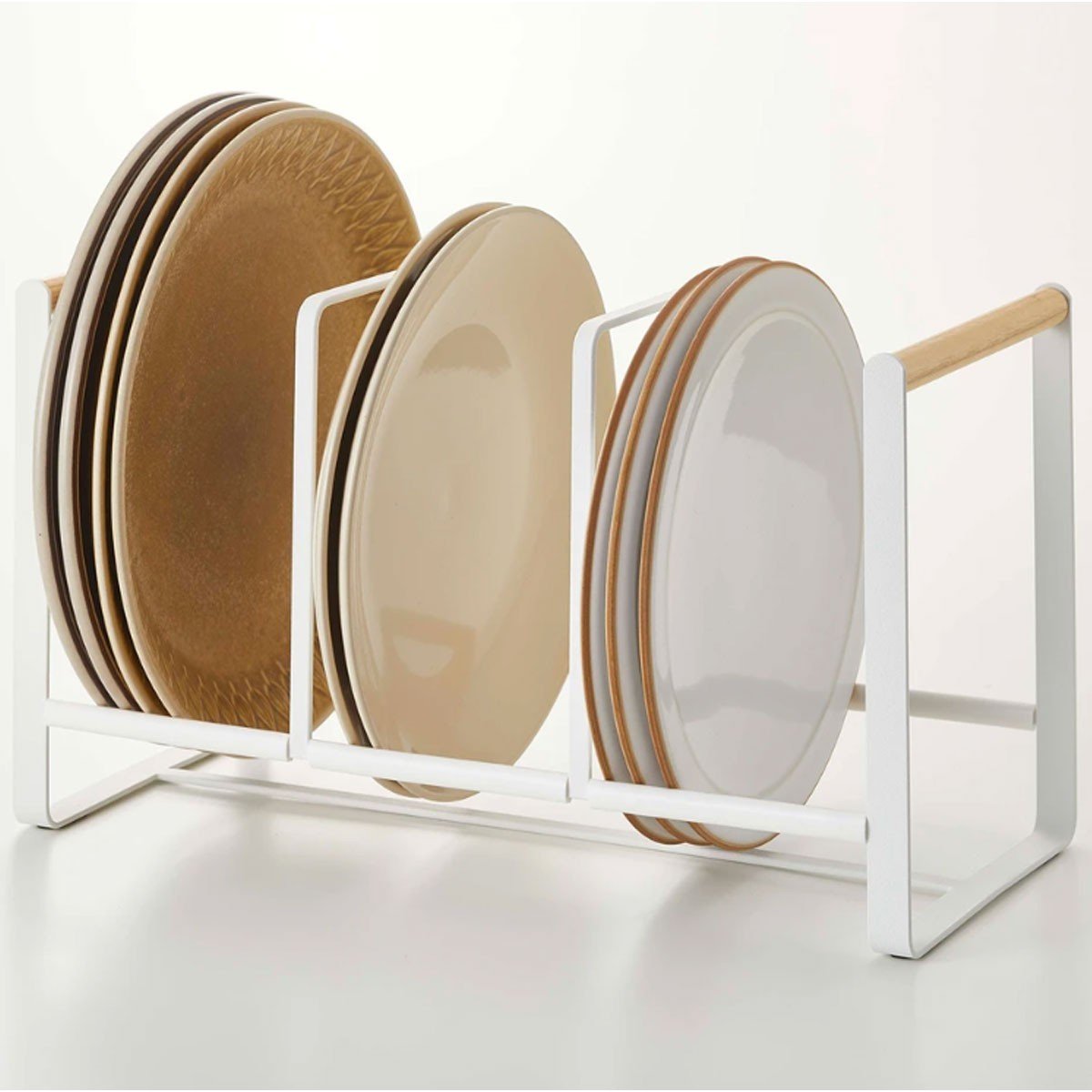 Égouttoir a vaisselle en métal blanc Calicosy - Mathon - 1