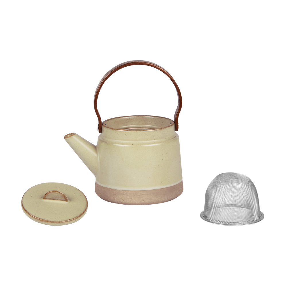Théière avec filtre Bocage beige 0,6L Table passion - Mathon - 2