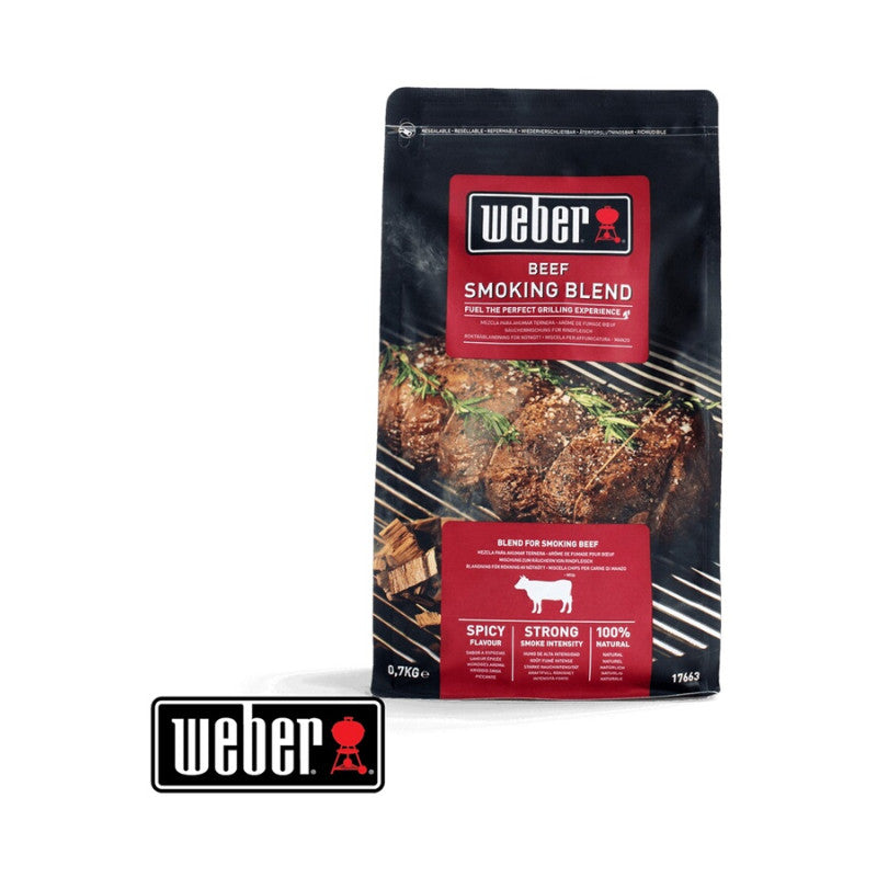 Accessoire Barbecue Et Plancha Weber Bois De Fumage Boeuf Mélange De Copeaux 17663 Weber - Mathon