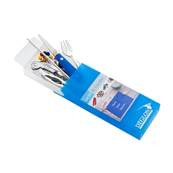 Set d’ustensiles à fruits de mer inox Déglon - Mathon