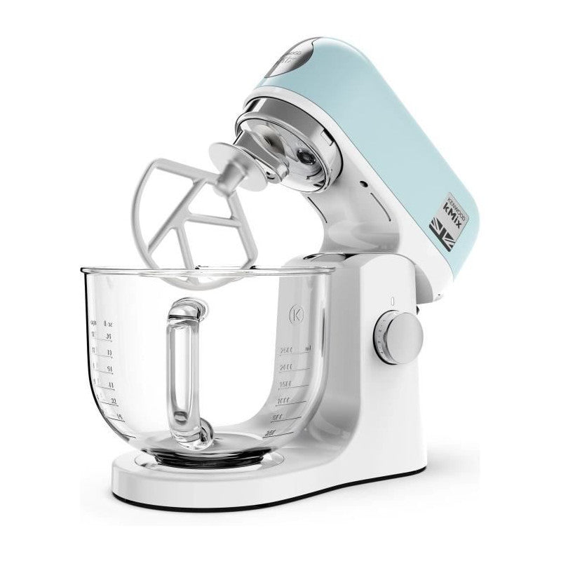 Robot Pâtissier Multifonction   Kmx754pb - Moteur Professionnel 1000w - 2 Sorties Pour Accessoires - Bol En Verre 5l Avec Kenwood - Mathon - 2