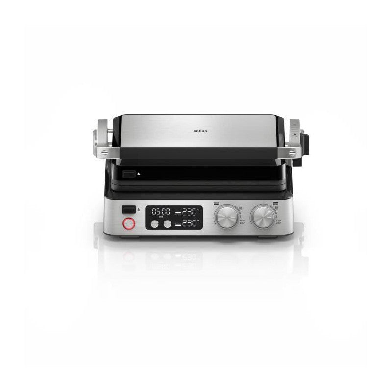 Grill Multifonctions -   - Multi Grill 7 - 2000 W - 3 Positions De Chauffe - Noir/acier Braun - Mathon - 5