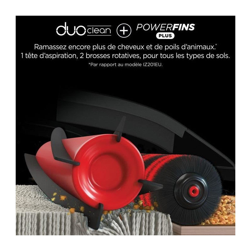 Stratos Iz400eu - Aspirateur Balai Sans Fil - Technologie Duoclean + Powerfins Plus - Eclairage Led Shark - Mathon - 4