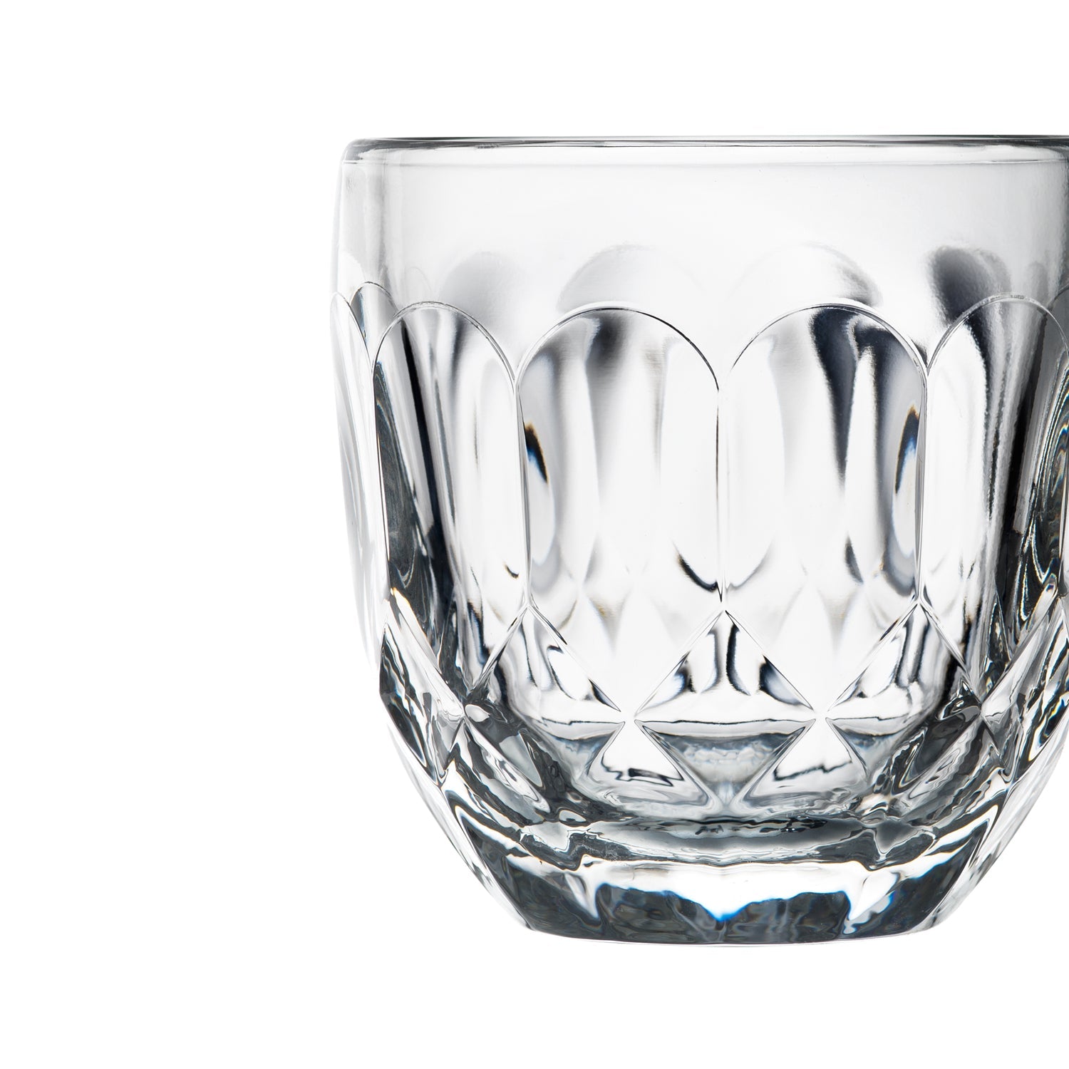 Lot de 6 tasses expresso facettes La Rochère - Mathon - 3