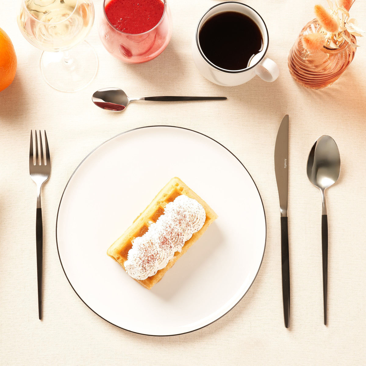 Soprano Noir - Ménagère 24 pièces Amefa - Mathon - 5