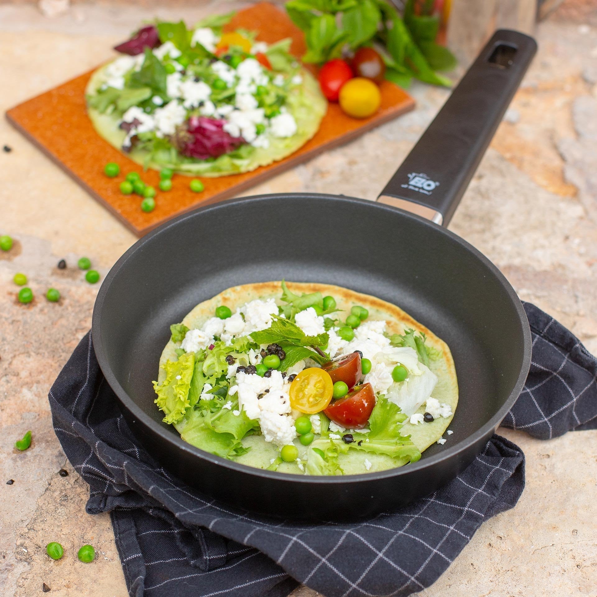 Wok 28 cm  Alucast Elo - Mathon - 7