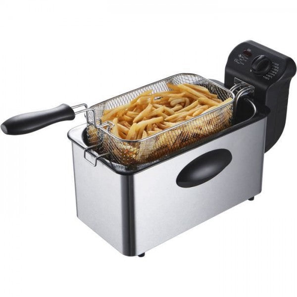 Friteuse Electrique  3 L Continental Edison Cerfr3in2 - 2000w - Inox Continental Edison - Mathon - 2