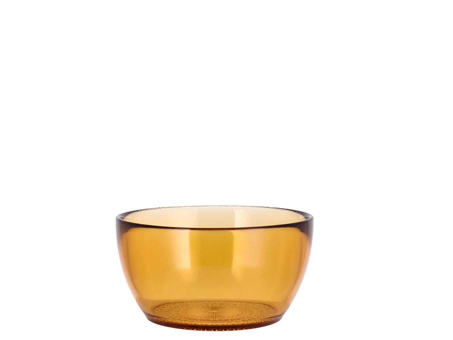 Bol KUSINTHA 12cm verre coloré Ambre Bitz - Mathon - 1