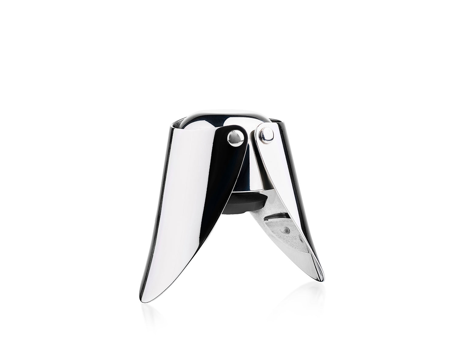 Bouchon de champagne ROCKS en acier inoxydable Acier poli Zone Denmark - Mathon - 1