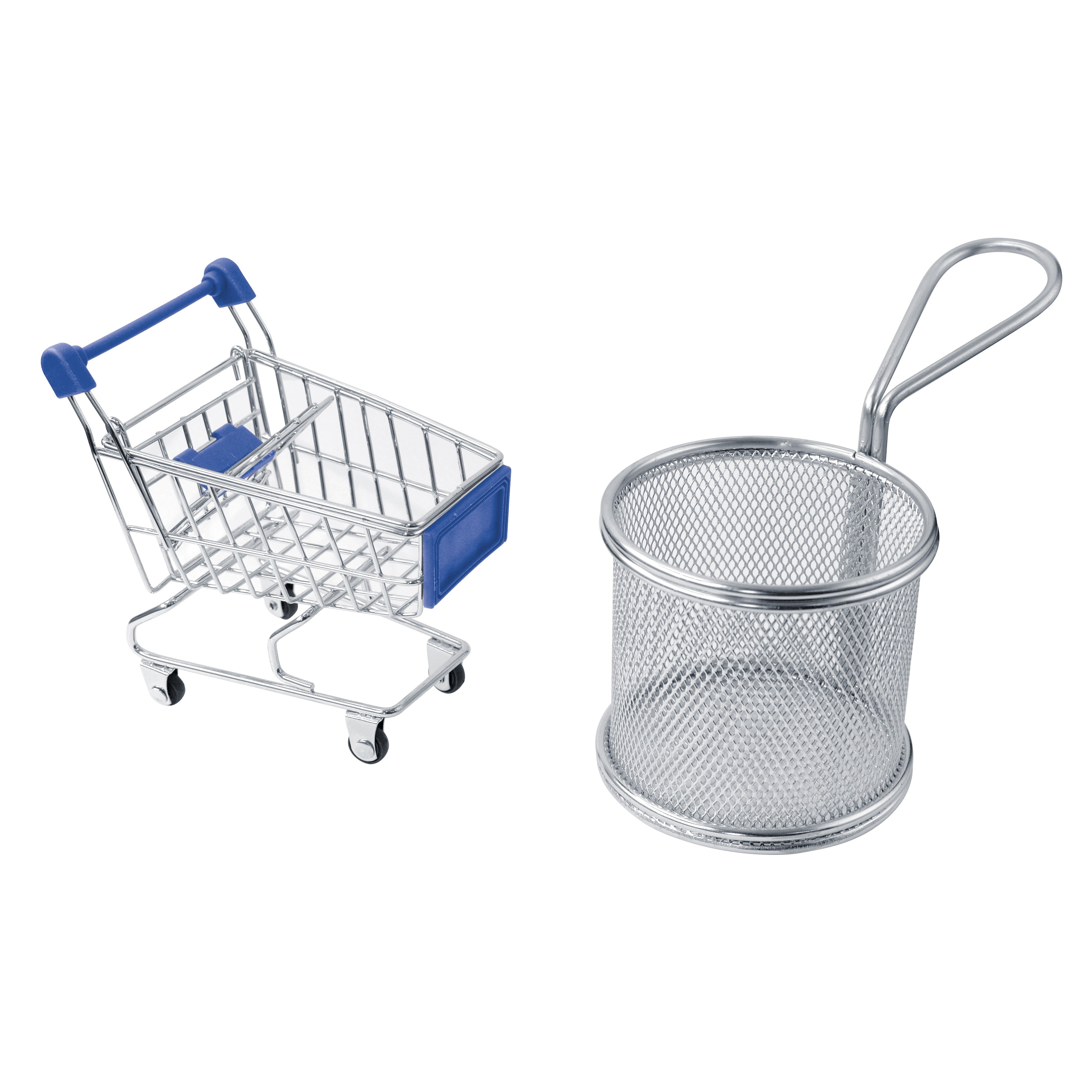 6Pcs - Mini panier friteuse métal rond   H85mm FirstPack - Mathon - 4