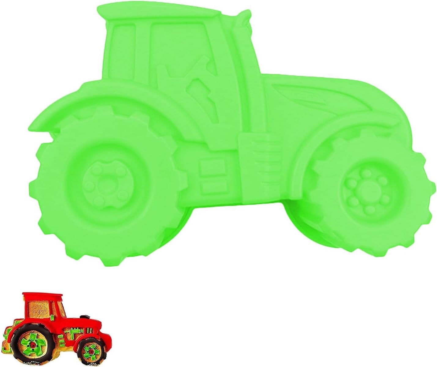 Moule de Cuisson Tracteur silicone vert Vendos85 - Mathon