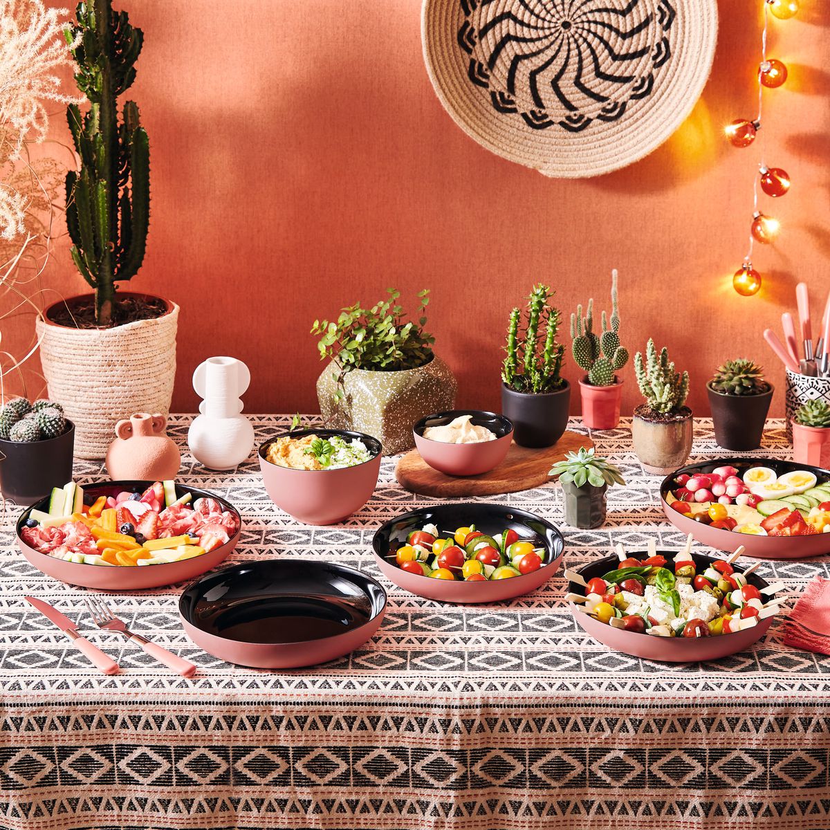 Assiette terracotta 21 cm Vicky Luminarc - Mathon - 6