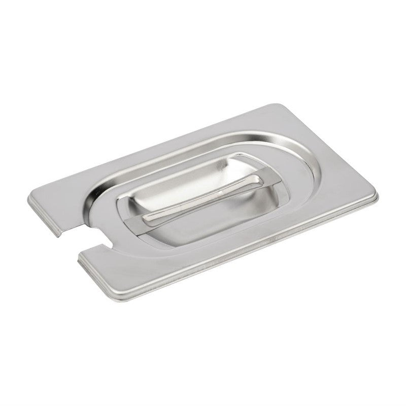Couvercle pour Bac Inox avec Encoche GN 1/9 - Gastro M - Mathon