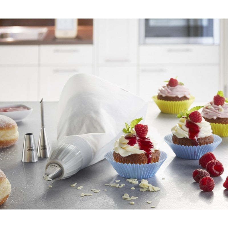 Jeu de poches à douilles Decore 5 pièces en Abs et aluminium Gefu - Mathon - 2