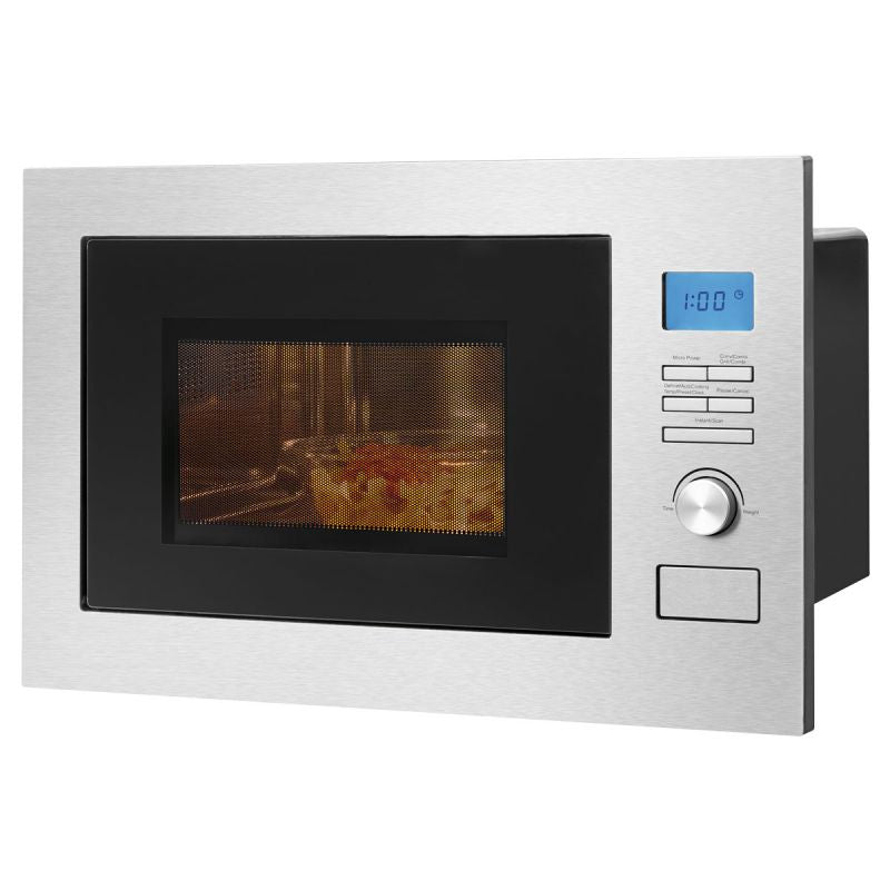 Micro ondes encastrable avec grill Inox Bomann MWG3001HEB Bomann - Mathon - 1