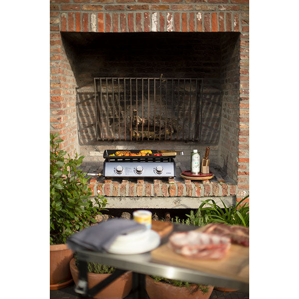 Plancha 3 brûleurs à gaz Livoo - Mathon - 6