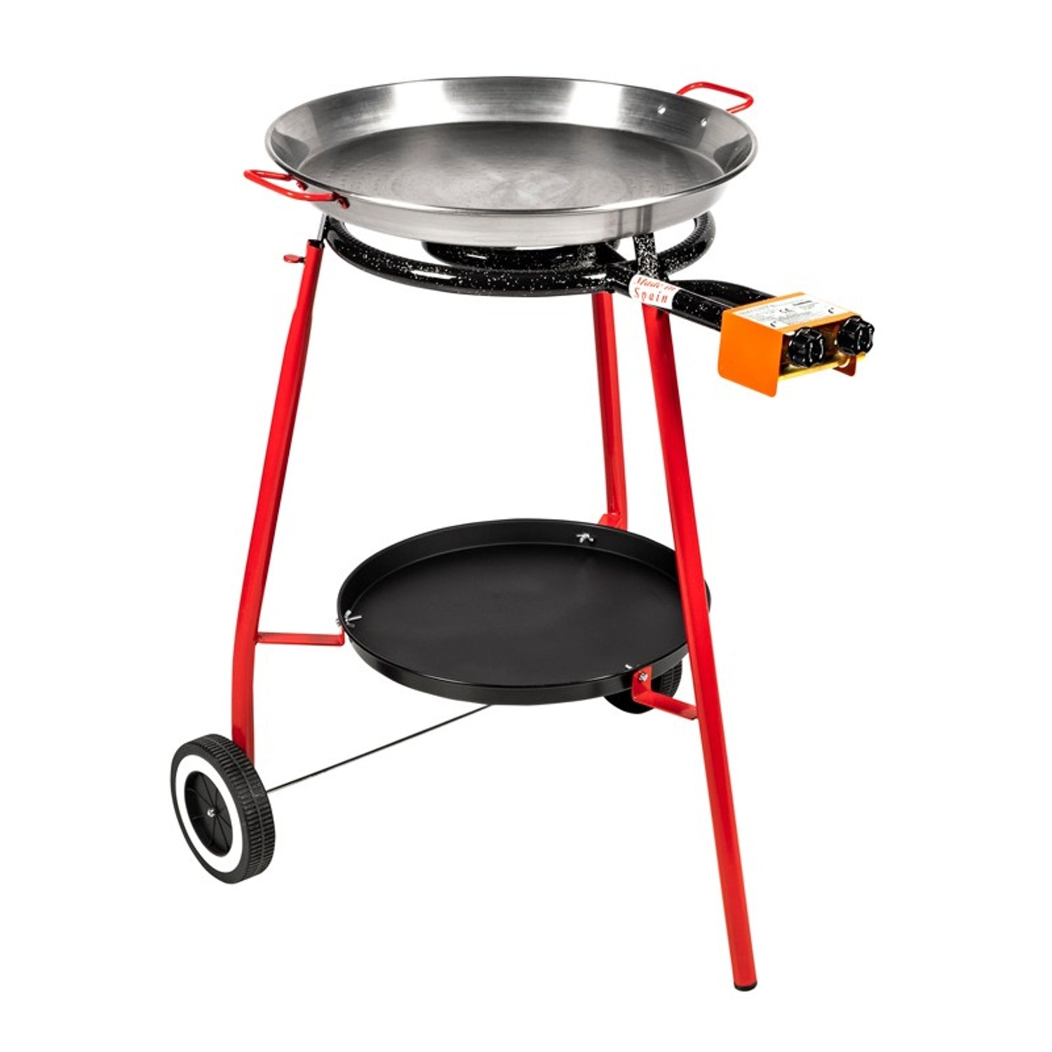 Paellera à gaz VALENCIA sur chariot - 11,4kW Somagic - Mathon - 3