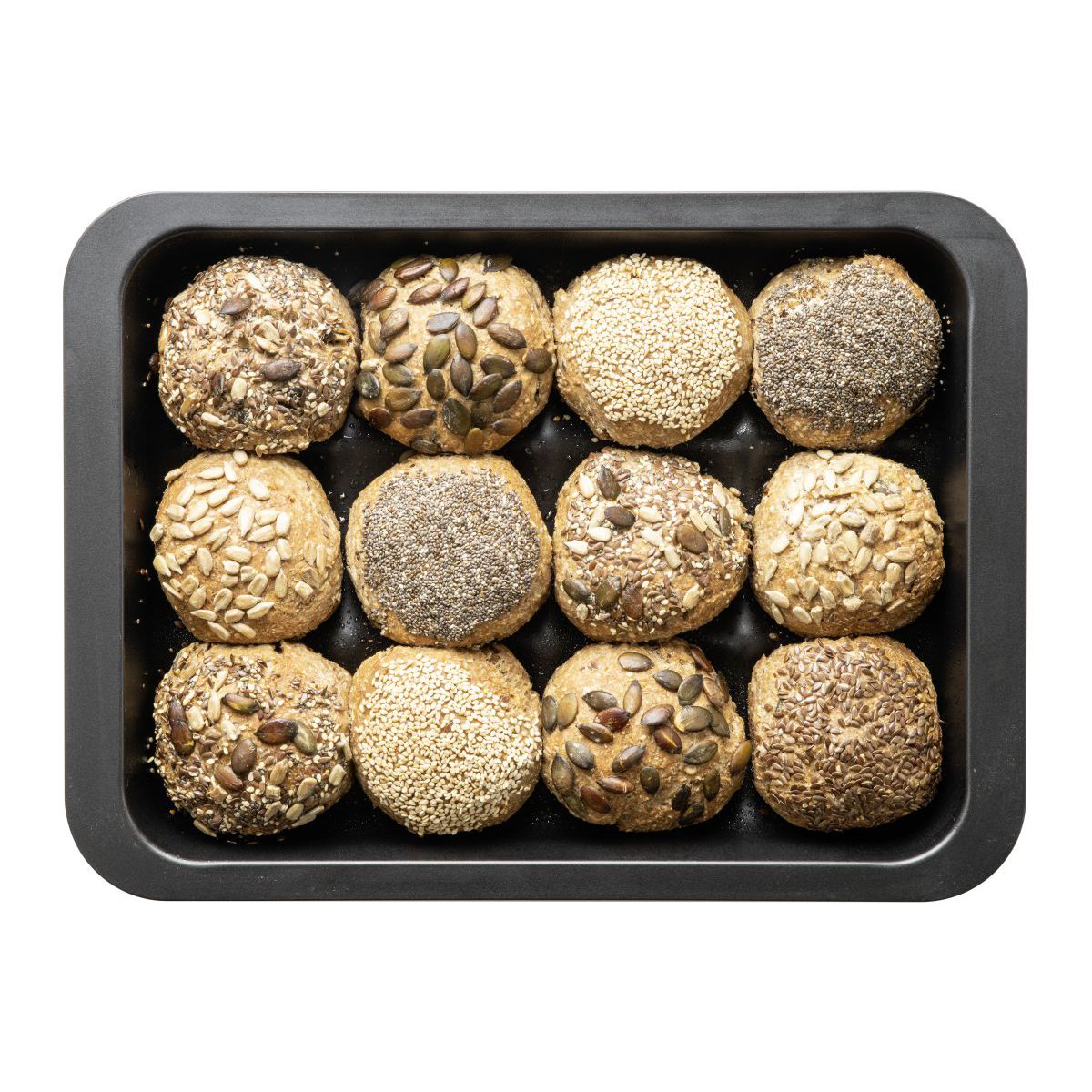 Moule 12 mini pains ou brioches 36 x 27 cm Zenker Black Metallic Zenker - Mathon - 10