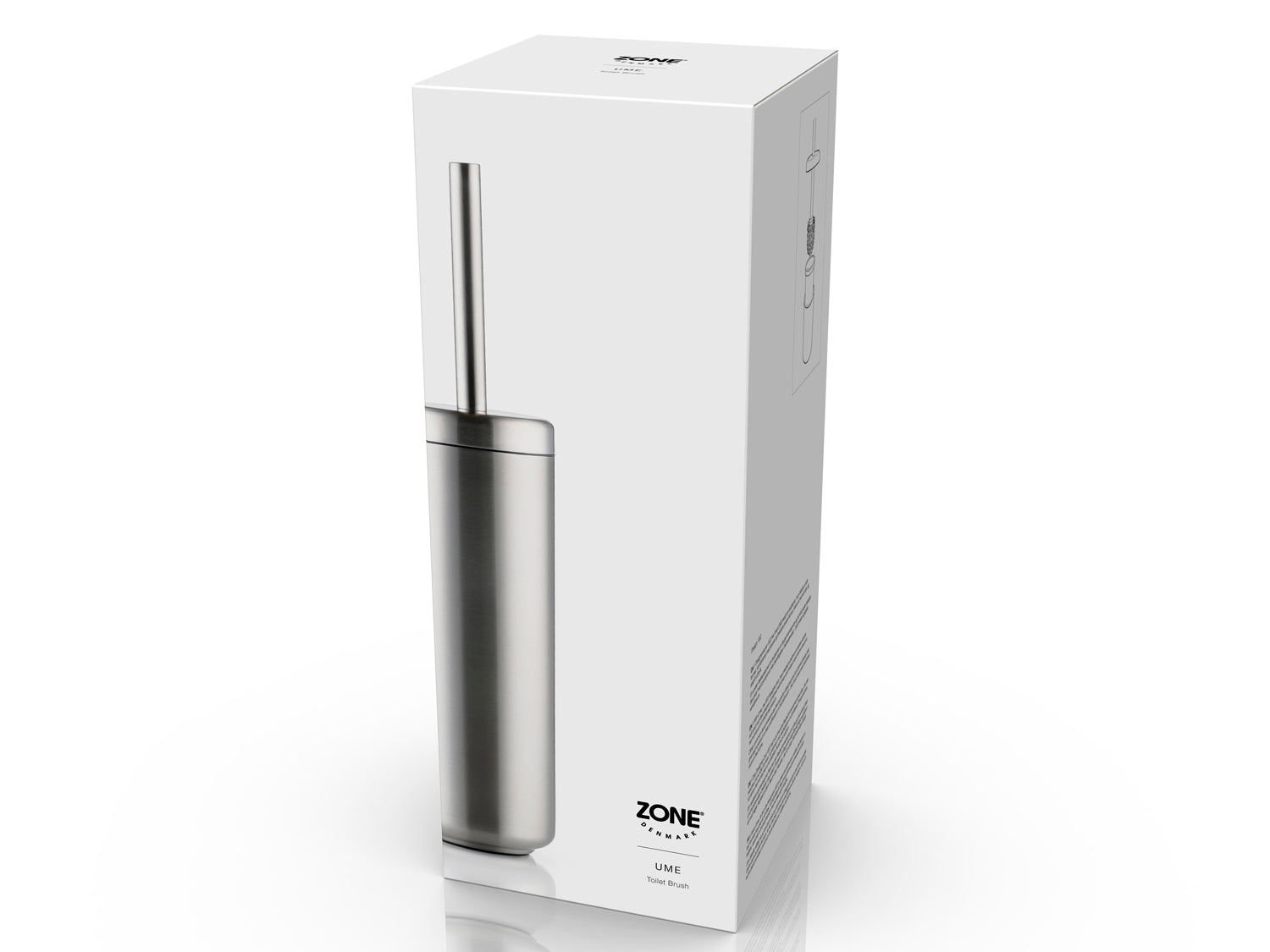 Brosse de toilette Ume en SS304 Acier Zone Denmark - Mathon - 2