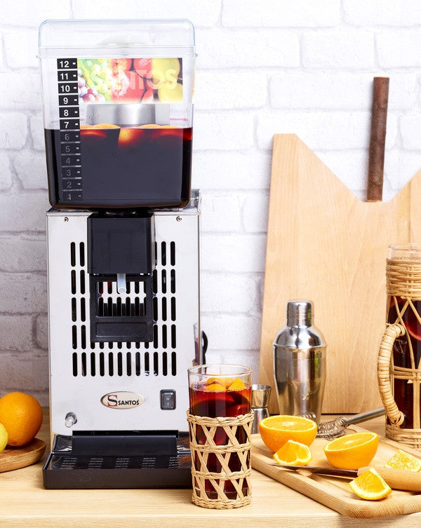 Distributeur de Boissons Réfrigérées n°34 - 1Bac x 12 L - Santos - Mathon - 4