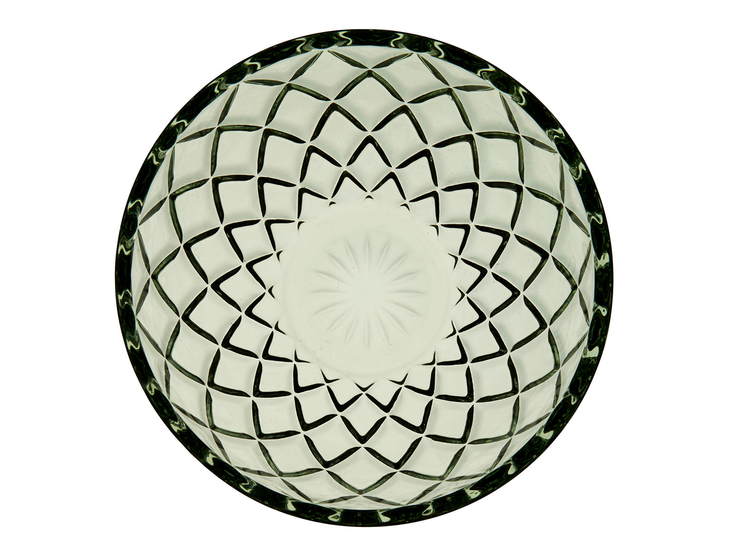 Ensemble de 4 bols SORRENTO 12cm en verre Vert Lyngby Glas - Mathon - 2