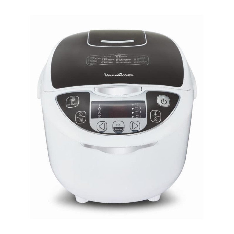 Mk708e10 Multicuiseur Electrique 15 En 1 - 750w - Blanc/gris Moulinex - Mathon - 1