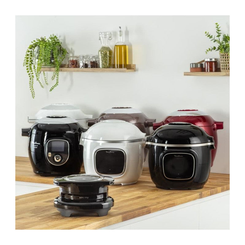 Moulinex Ez150800 Extra Crisp, Couvercle Cookeo, 4 Programmes, 1 Mode Manuel, Recettes Croustillantes, Nettoyage Et Rangement Fa Seb - Mathon - 5