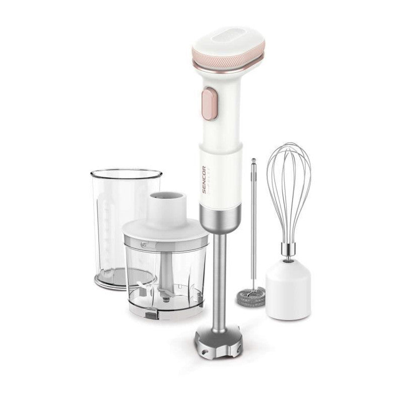 Mixeur Plongeant - Sencor - Shb 9130wh - 11,1 V - Récipients 500 Et 700 Ml - Blanc SENCOR - Mathon - 1