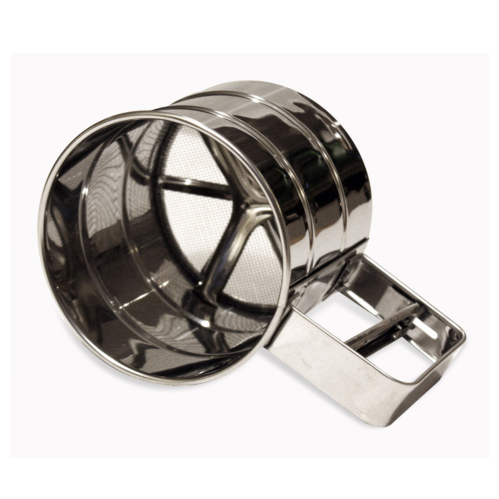 Tamis à farine 10,5 x 9,5 cm acier inoxydable Baumalu - Mathon - 2