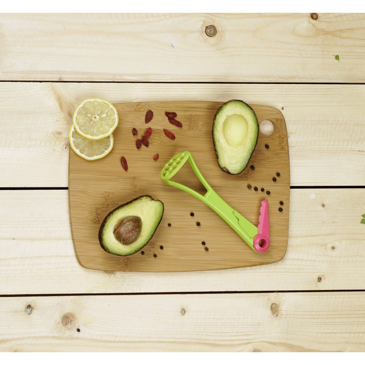 Ustensile de cuisine 4 en 1 pour avocat Fackelmann - Mathon - 2