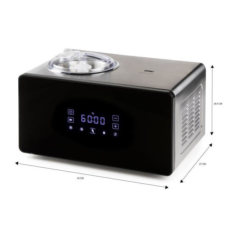 Sorbetiere - Domo - Do9252i - 1,5 Litres - 150 W - Ecran Tactile Intelligent Domo - Mathon - 4