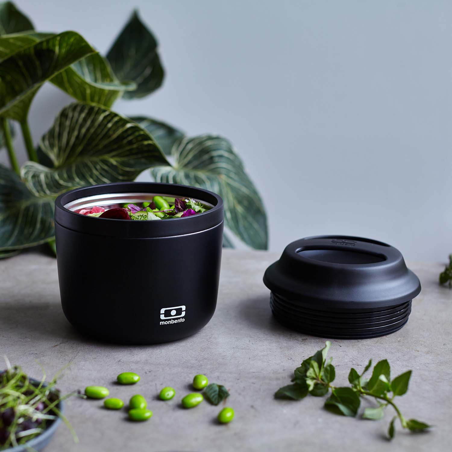 Lunch box isotherme Element 550ml Noir Onyx Monbento - Mathon - 6