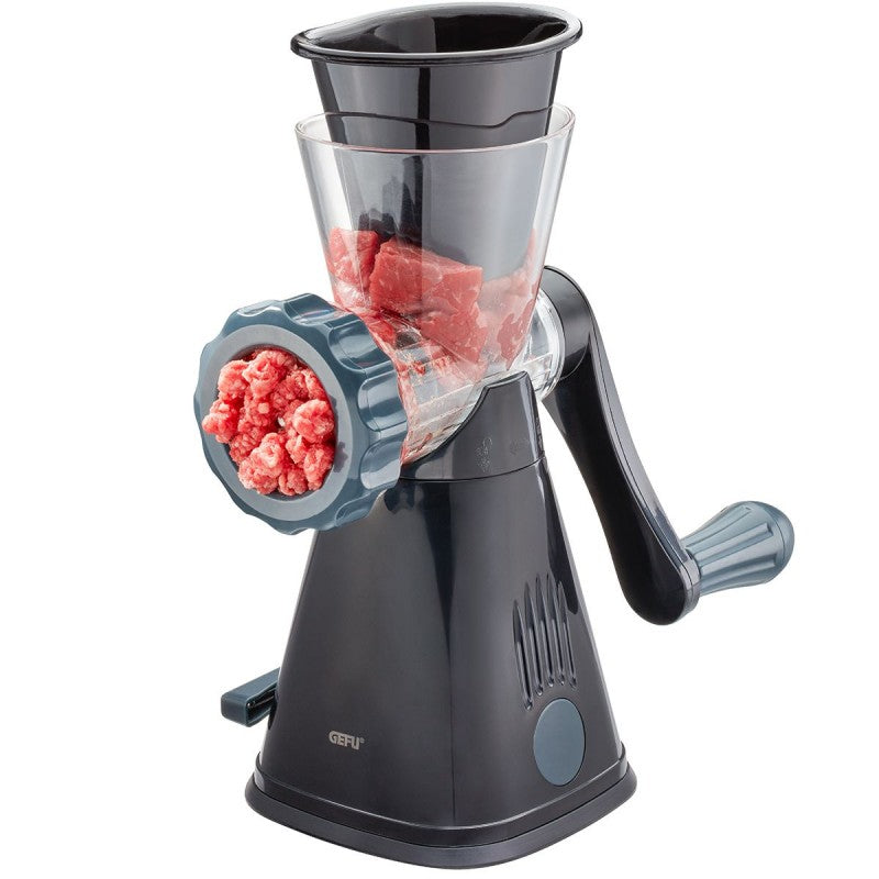 Hachoir à viande Meto noir en plastique et acier Gefu - Mathon - 1