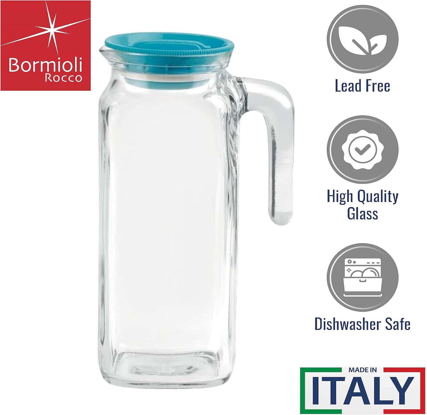 Bouteille de conservation en verre, FRIGOVERRE, 1 l Bormioli Rocco - Mathon - 3