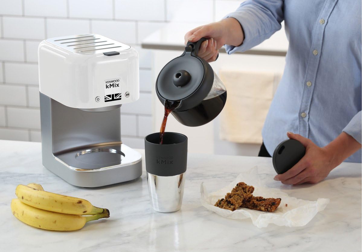 cafetière électrique de 0,75L pour 6 tasses 1200w blanc Kenwood - Mathon