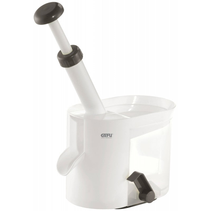Dénoyauteur à cerises Pitra en plastique blanc Gefu - Mathon - 1