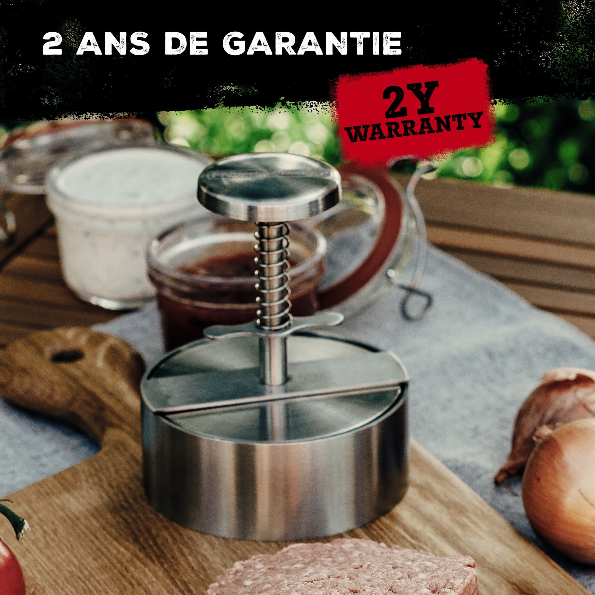 Presse à hamburger FM Professional - Mathon - 5