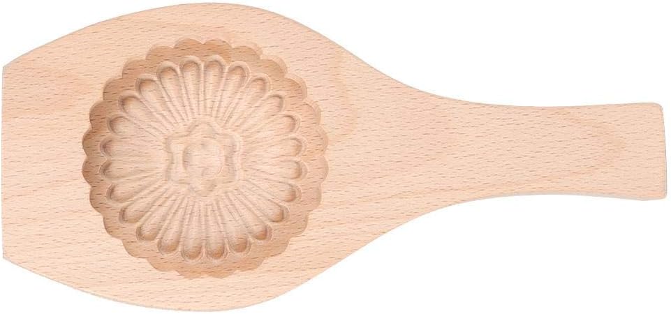 Moule à gâteau de lune en bois - Motif floral Vendos85 - Mathon