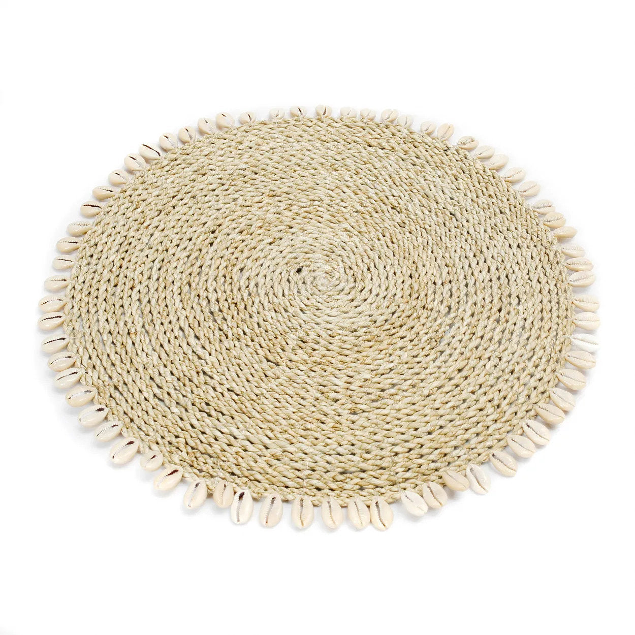 Le Set De Table Seagrass Shell - Naturel Bazar Bizar - Mathon - 1