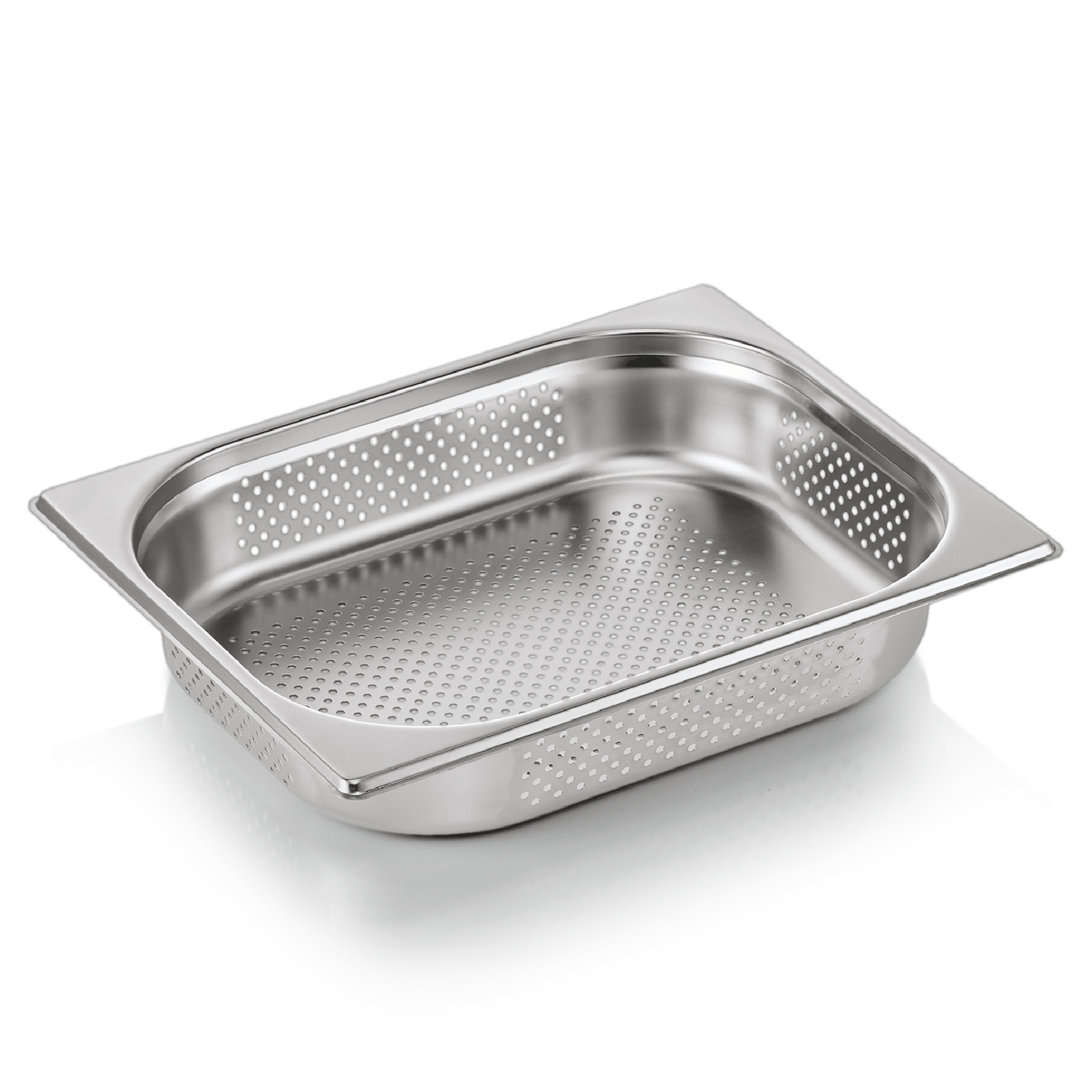 Bac GN 1/2 ECO en Acier Chrome 4 L H 65 mm Lot de 6 - WAS Germany - Mathon