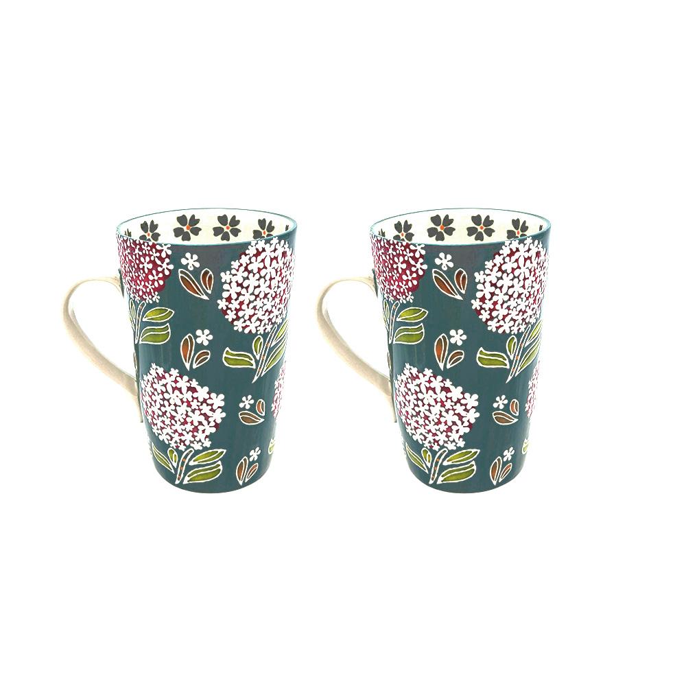 Coffret de 2 mugs Cottage 50 cl Table passion - Mathon