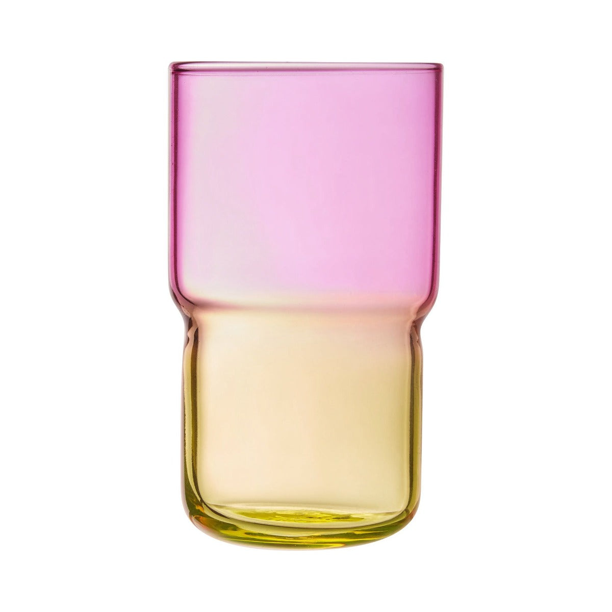 4 verres à eau jaune/rose 32 cl Candy Mix Luminarc - Mathon - 1