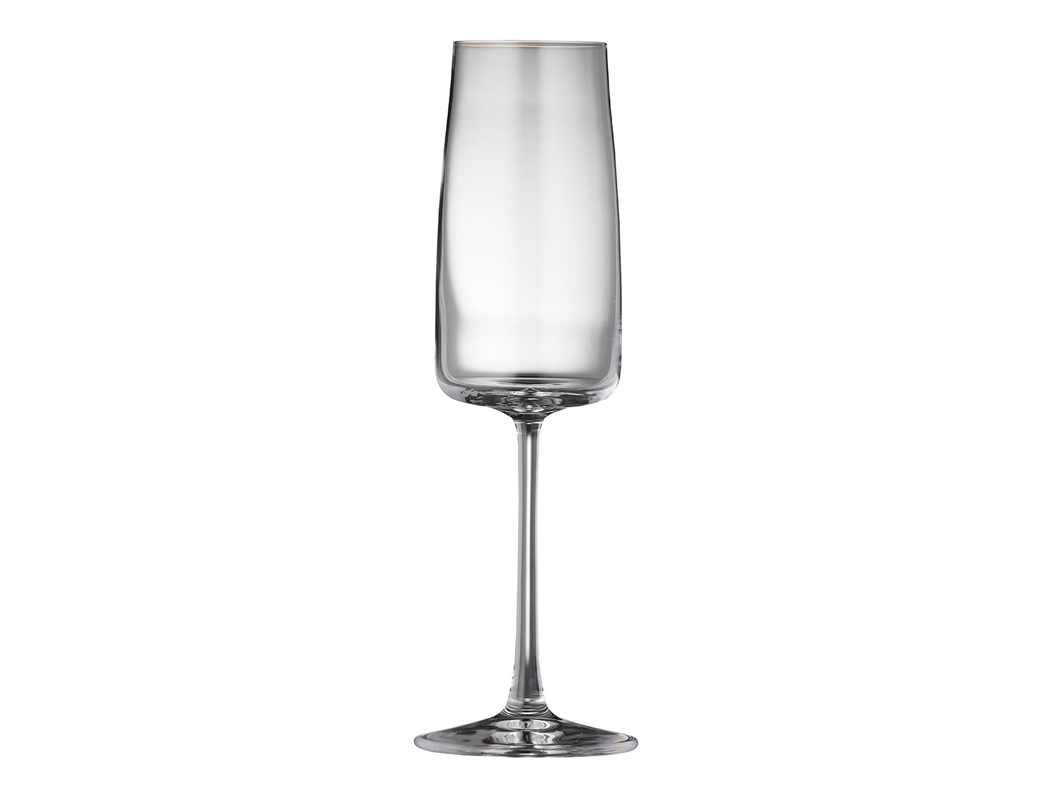 Set de 4 flûtes à champagne ZERO 30cl en cristal sans plomb Transparent Lyngby Glas - Mathon - 3