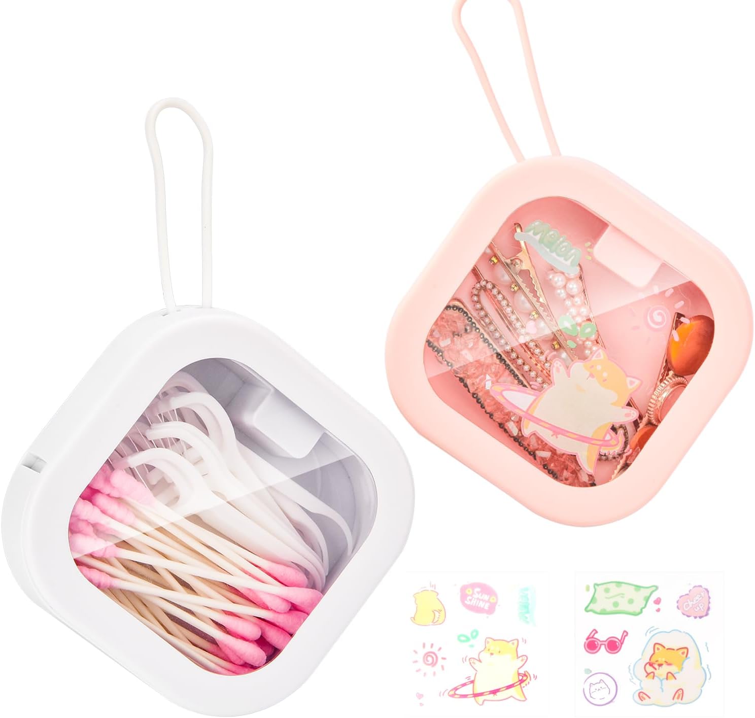 Boîte de rangement portable pour accessoires cheveux Vendos85 - Mathon