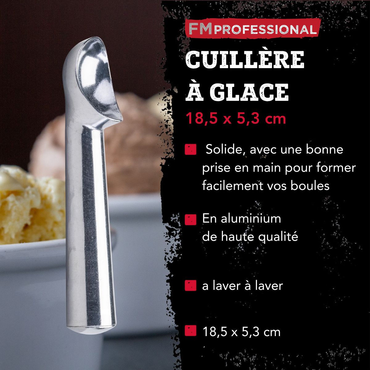 Cuillère à glace FM Professional - Mathon - 3