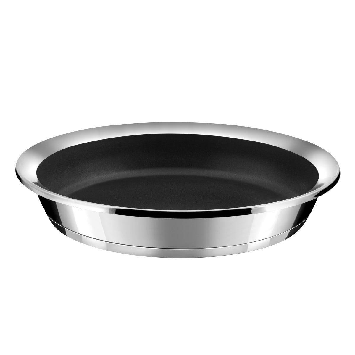 Ycône - Poêle 28cm inox revêtement Greblon C3 Cuisinox - Mathon - 1