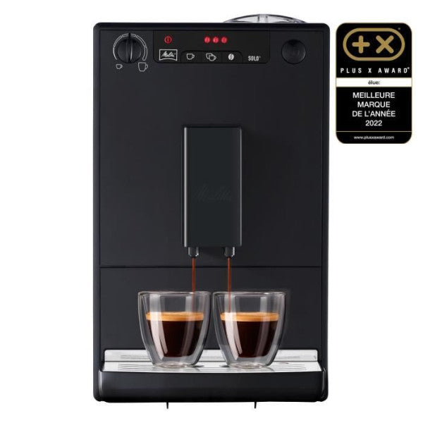 Machine A Cafe  A Café Broyeur A Grain Melitta Solo - Pure Black Melitta - Mathon - 1