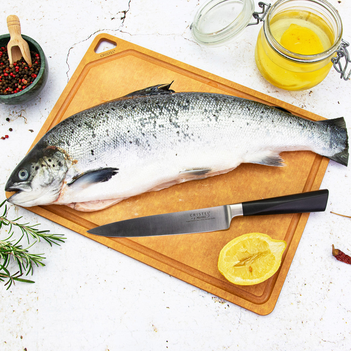 Planche à découper en cellulose compressée Cristel - Mathon - 5