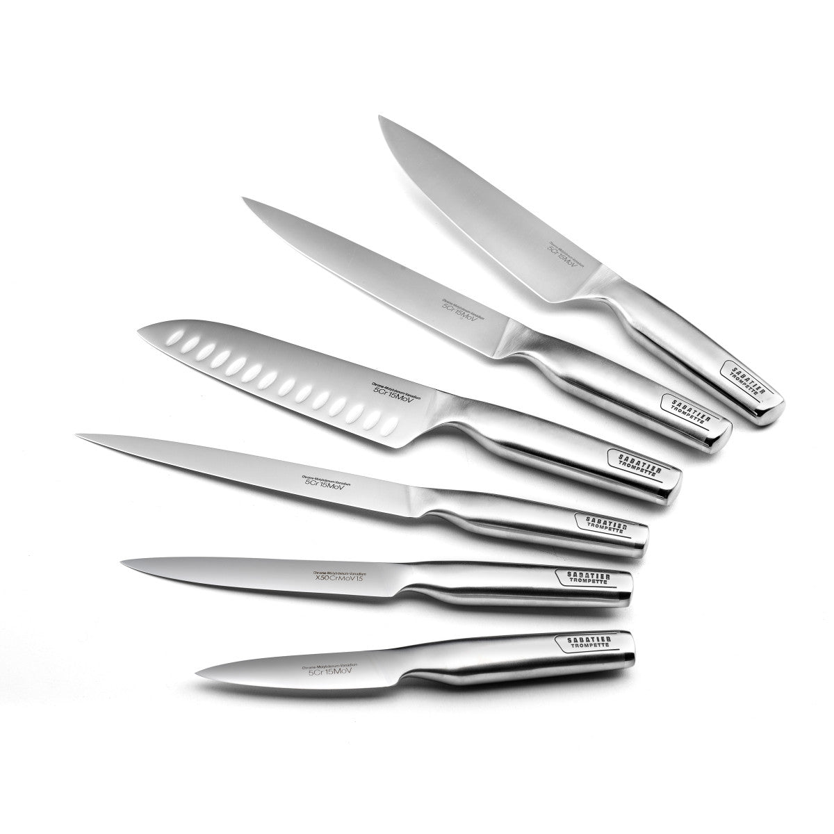 Asean - Set 4 couteaux de cuisine Sabatier Trompette - Mathon - 4