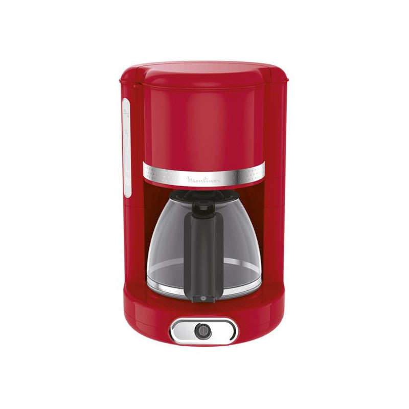 Cafetiere Soleil 1000w 10-15t Retro Rouge   - Fg381510 Moulinex - Mathon - 1